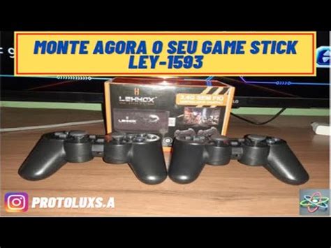 como montar o game stick